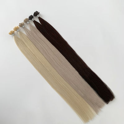 UT-23502 Muti-Color U/Nail Tip Mensenhaarverlengingen Geen verwarring Geen verwerping 1g/streng