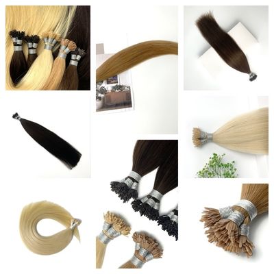 100% Remy Human Double Drawn European Hair Pre Bonded Remy Keratine Y Tip Haarverlenging