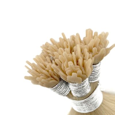 Haarkwaliteit Remy haar 1g/streng Raw Double Drawn Russian 100 Human Y Tip Hair Extension