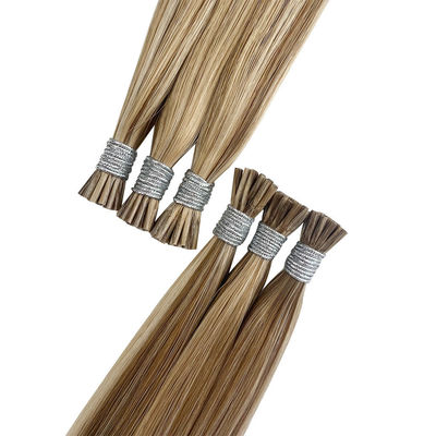100% natuurlijke haarverlengingen 100 Humano Remmy I tip haar voor en zonder verlies
