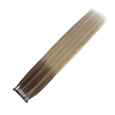 100% natuurlijke haarverlengingen 100 Humano Remmy I tip haar voor en zonder verlies