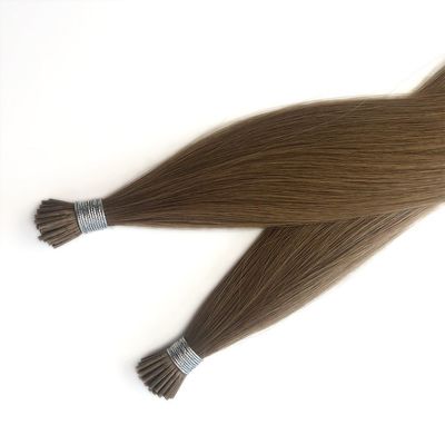 Peruaans haar I-punt kuticula Aligned haar extensies Double getrokken verhouding Geen tangles