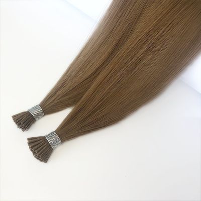 Peruaans haar I-punt kuticula Aligned haar extensies Double getrokken verhouding Geen tangles