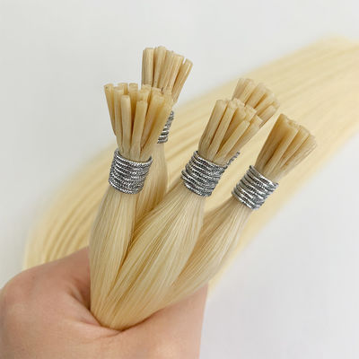 Initieel bedrag dubbel getrokken I tip Russisch Raw Virgin 100% Remy Human Hair Extensions