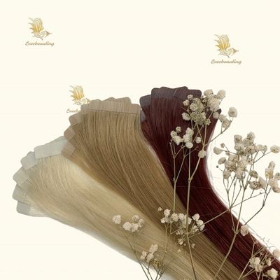Grade 12A European Tape Ins Raw Unprocessed Hair Customization voor uw behoeften
