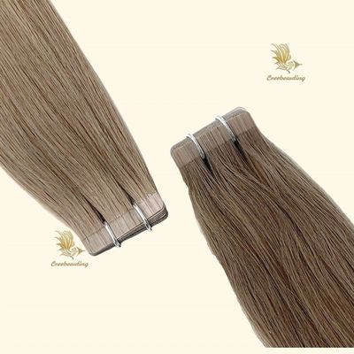 20 inch Europese dubbel getrokken menselijk haar Tape haar extensies Tape ins extensies