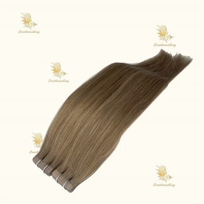 Russisch haar weefband haar extensies op maat aanvraag dubbel getrokken remy haar