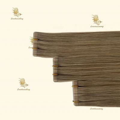 Russisch haar weefband haar extensies op maat aanvraag dubbel getrokken remy haar