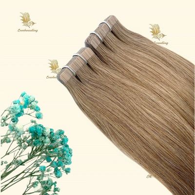 Russisch haar weefband haar extensies op maat aanvraag dubbel getrokken remy haar