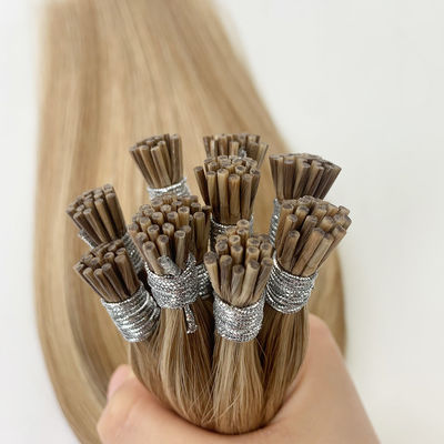 12 inch tot 28 inch Lengte Pakket Bruto Gewicht 0,300kg Russisch Dubbel getrokken I tip haar