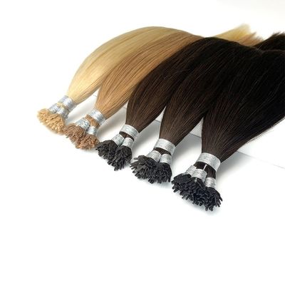 10-30inches Y tip T tip Russische menselijke haarverlenging dubbele getrokken verhouding Aramex verzending