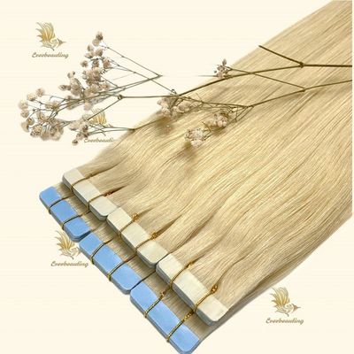 12A Grade Blonde Kleurband Haarextensies Geen verwarring en betaalbaar voor verwarringloos haar