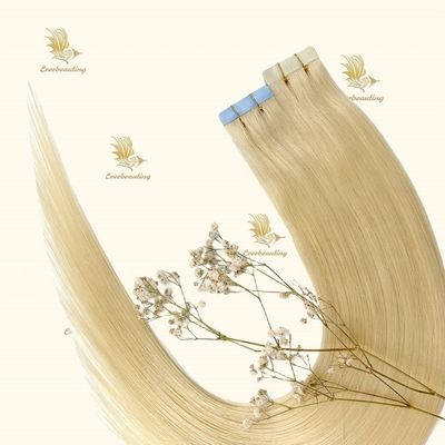 12A Grade Blonde Kleurband Haarextensies Geen verwarring en betaalbaar voor verwarringloos haar