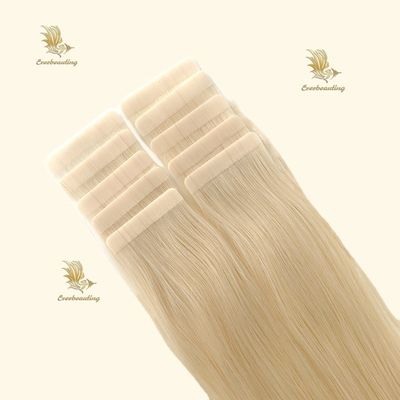 Blonde kleur rauwe haarband in haarverlengingen Vergieten Geen aanpassing Aanpassing