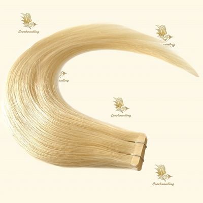 Tape in Hair Extensions Echt maagdelijk haar Geen verwerping Op maat Aanvraag Op maat