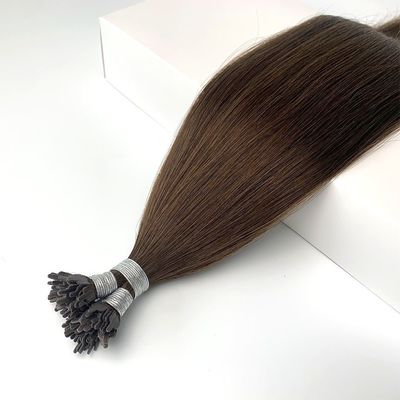 Y Tip Jet Zwart Natuurlijke kleur Vietnamees haar Keratine Extensies 12-28 inch Lengte