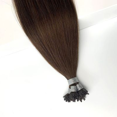 Y Tip Jet Zwart Natuurlijke kleur Vietnamees haar Keratine Extensies 12-28 inch Lengte