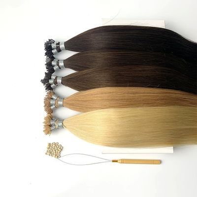 100% Cuticle Aligned Remy Human Hair Keratine Y Tip Haarverlengingen met snelle verzending