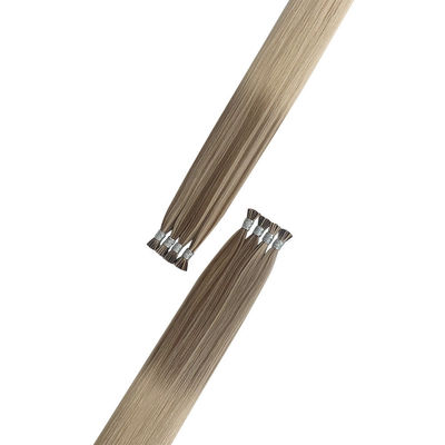 Dubbel getrokken rauwe I tip haar extensies 100% Remy natuurlijk haar Vietnam lengte 12-28 inch