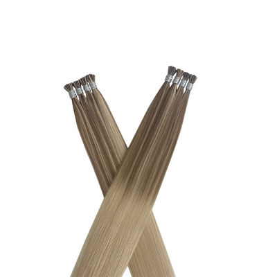 Dubbel getrokken rauwe I tip haar extensies 100% Remy natuurlijk haar Vietnam lengte 12-28 inch