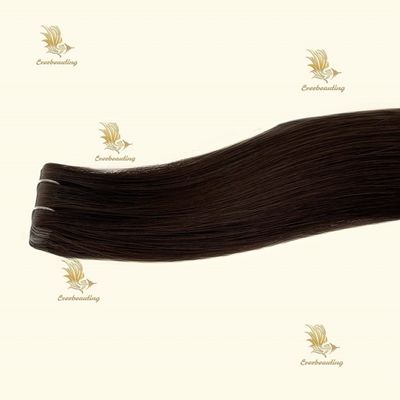 Amerikaanse op maat gemaakte Russische dubbel getrokken nagelhuid Aligned Hair Invisible Injection PU Tape Weft