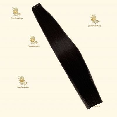 Amerikaanse op maat gemaakte Russische dubbel getrokken nagelhuid Aligned Hair Invisible Injection PU Tape Weft