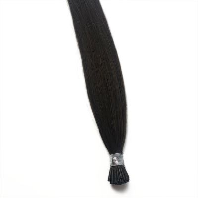 Haarextensies 18 inch Italiaanse keratine Bond I Tip Mensenhaar Dubbel getrokken Remy haar