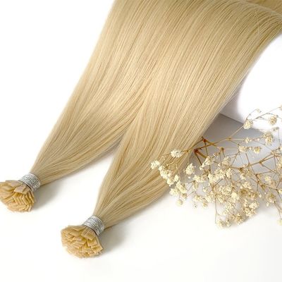 Flat Tip Italië Keratine voorgebindde haarverlengingen voor Europees haar Pakketgrootte