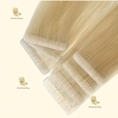 Lange Russische dubbel getrokken nagelhuid Aligned Hair Stick Pre-Bonded Tape in onzichtbare weft