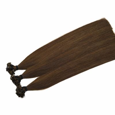 Straight Style Lichte kleur 1g/streng Flat tip Keratine haarverlengingen voor menselijk haar
