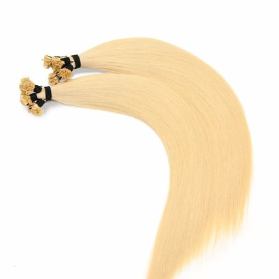 Europese haar dubbel getrokken flat tip haarverlengingen met geschatte levertijd