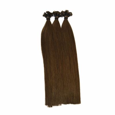 Dubbel getekende nagelhaar Remy Flat Tip Mensenhaar Extensies Aanpassing voor uw stijl