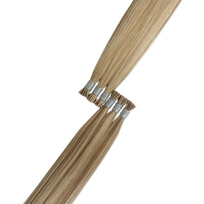 Op maat gemaakte aanvraag Double Drawn Ratio schoonheidsmiddelen Haar Balayage I-Tip Haarverlengingen