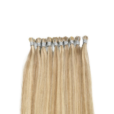 Op maat gemaakte aanvraag Double Drawn Ratio schoonheidsmiddelen Haar Balayage I-Tip Haarverlengingen