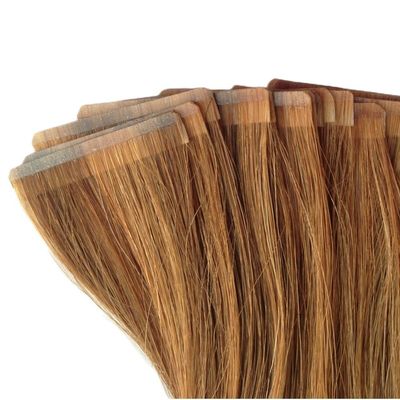Slim Tape Russisch Remy Maagd Haar Hoge dichtheid Zachte en glanzende verlenging 100% menselijk haar