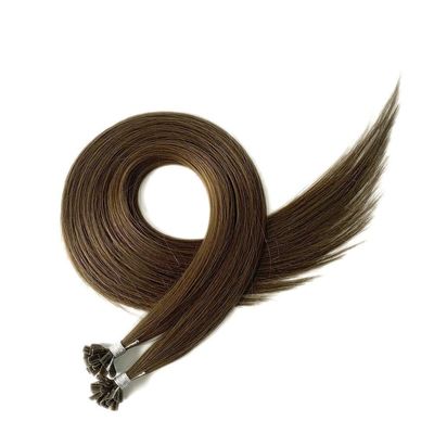 Dubbel getrokken verhouding Pre gebonden keratine haarverlengingen 1g/streng U/nagelpunt Remy menselijk haar