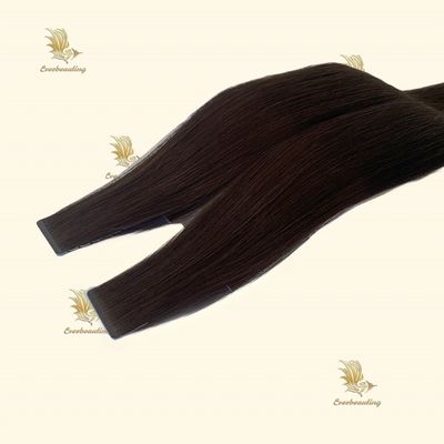 Kleurbaar Europees menselijk haar Dubbel getrokken Slim Tape Ins Smalle Rand Onzichtbare Tape Haar