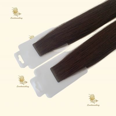 Kleurbaar Europees menselijk haar Dubbel getrokken Slim Tape Ins Smalle Rand Onzichtbare Tape Haar