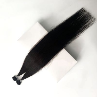 Dubbel getrokken menselijk haarverlengstukken Muti-kleur Braziliaans haar Voorgebonden keratine haar