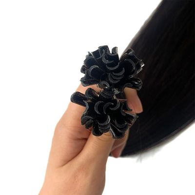 Dubbel getrokken menselijk haarverlengstukken Muti-kleur Braziliaans haar Voorgebonden keratine haar