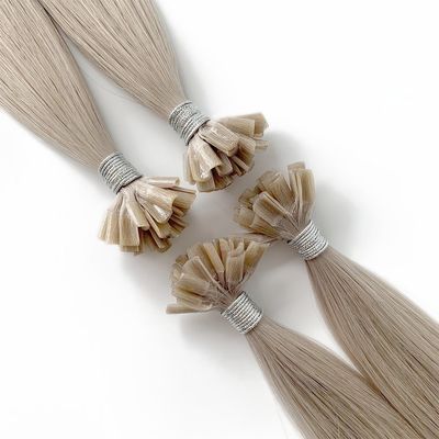 1 g/streng Vrouwelijke kuutiel Aligned Remy Hair Extension Italië Keratine U Tip Geen verwerping