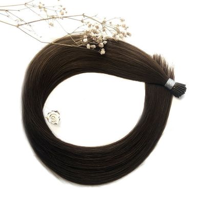 Remy Mensenhaar 12 inch 30 inch Zwarte Keratine I Tip Haarverlenging voor Itip-2405021