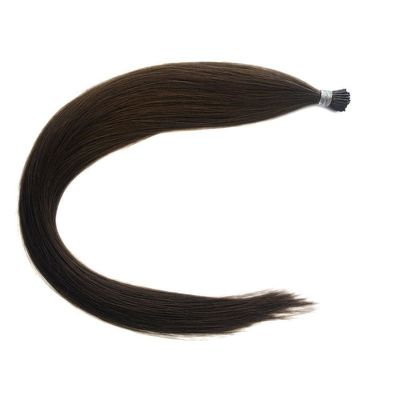 Remy Mensenhaar 12 inch 30 inch Zwarte Keratine I Tip Haarverlenging voor Itip-2405021