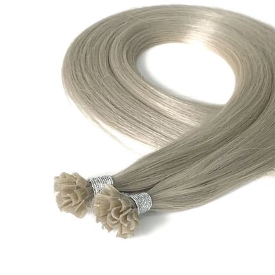 10 kleuren natuurlijke rechte gemakkelijke remy menselijke haarverlengingen geen verwarring Italiaanse kralen tip
