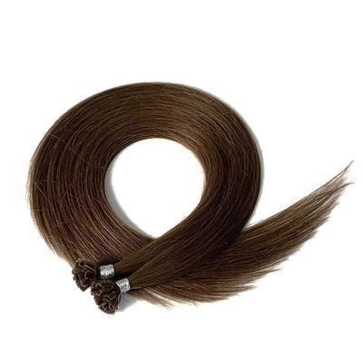 10 kleuren natuurlijke rechte gemakkelijke remy menselijke haarverlengingen geen verwarring Italiaanse kralen tip
