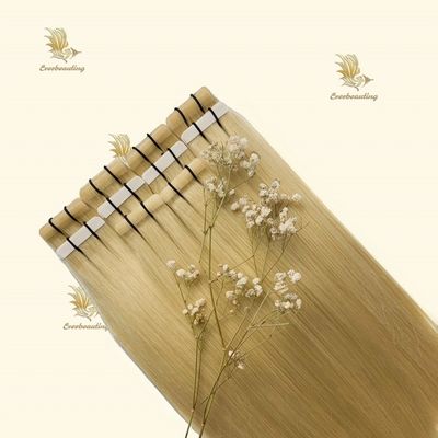 Dubbel getrokken Remy haar band-240403 Russische naadloze Slim Tape haar extensies voor look
