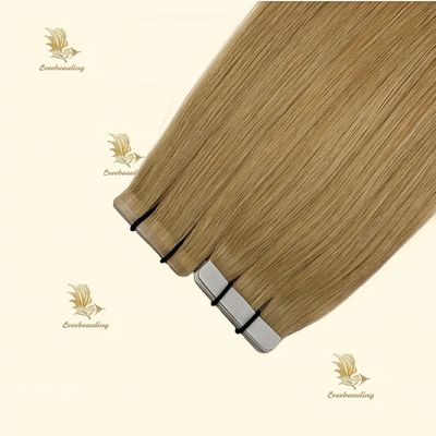 Dubbel getrokken Remy haar band-240403 Russische naadloze Slim Tape haar extensies voor look