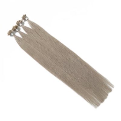Geen verwerping en dubbel getrokken Remy haar Keratine U tip haarverlenging voor kleurbaar haar