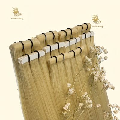 US 100 Braziliaans ruw haar 12A Dubbel verdronken menselijk haar Ultra Slim Tape-in Extensions