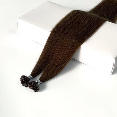 50cm*8cm*3cm Pakketgrootte Virgin Glinsterend Natuurlijk U-Tip Keratine Haarverlengstuk voor Kunst
